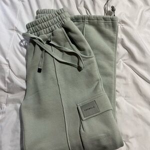YoungLA Sage Green Wide Leg Pants